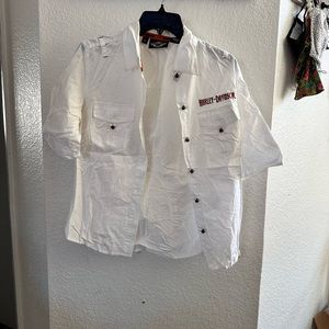Harley-Davidson blouse, short sleeve, women’s, medium